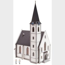 Kleinstadtkirche, 240 x 129 x 340 mm