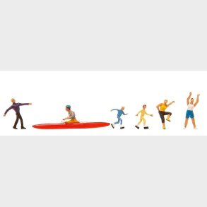 personer dyrker sport 1 stk. tilbage