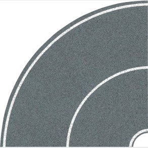 Vej buet 1/4  90�,