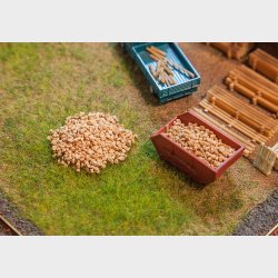 Str� materiale kantet lysbrun 140 g,