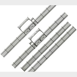 Eisenzaun mit Tor, 1046 mm,