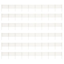 Moderne hegn, 1242 mm,