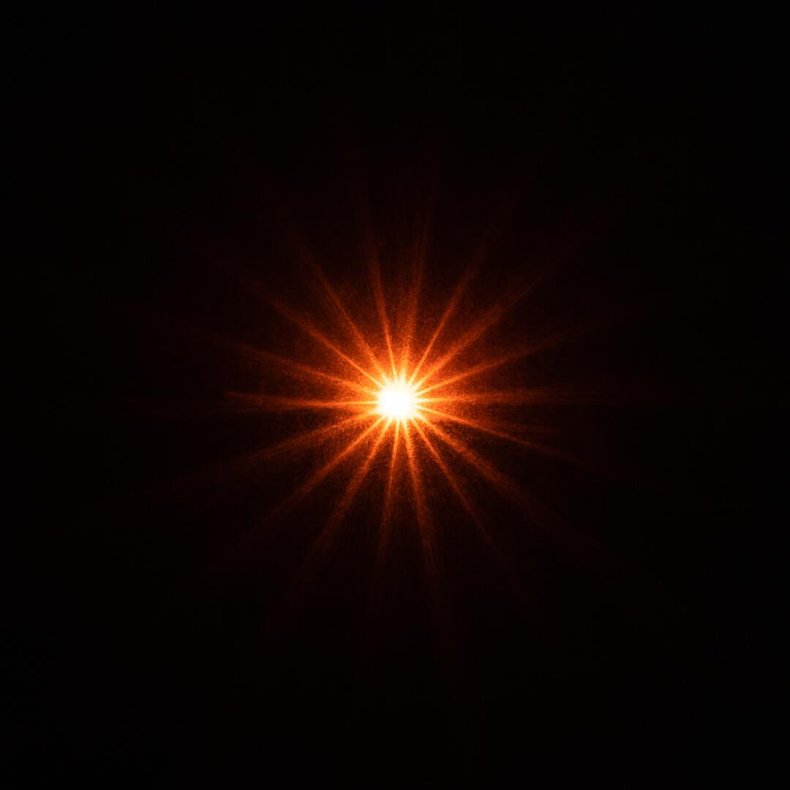 5 selbstblinkende LED, gul