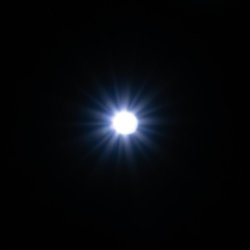 5 selbstblinkende LED, hvid