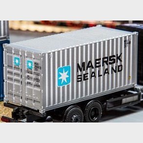 Faller 40' Container Modellbausatz H0 - Blaue Container Für Modellbahn