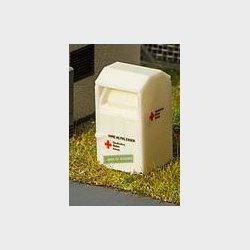 Container til R�de Kors genbrugst�j