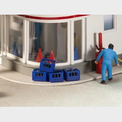 �lkasser med flasker 4 stk