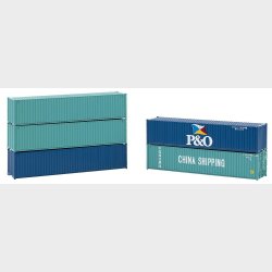 40' Container, 5er-Set 
