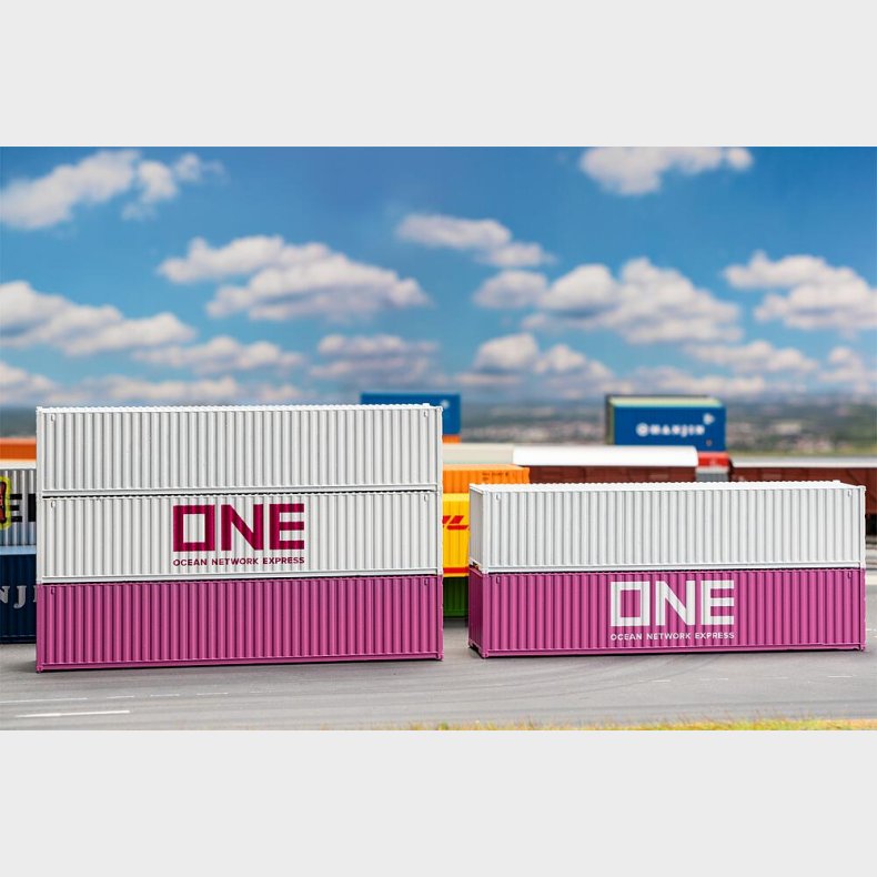 40' Container ONE, 5er-Set 