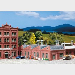 Fabriksbygning 92 x 68 x 50 mm (2 x)