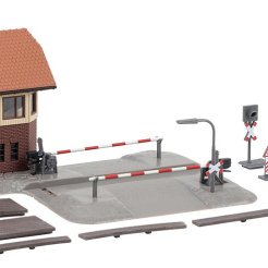 Baneoverskæring og signalhus mål 150 x 118 x 78 mm