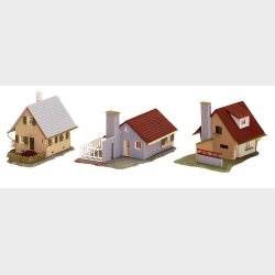 3 stk. en families huse,