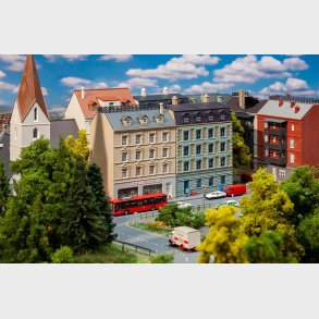 byhuse med elektronikbutik