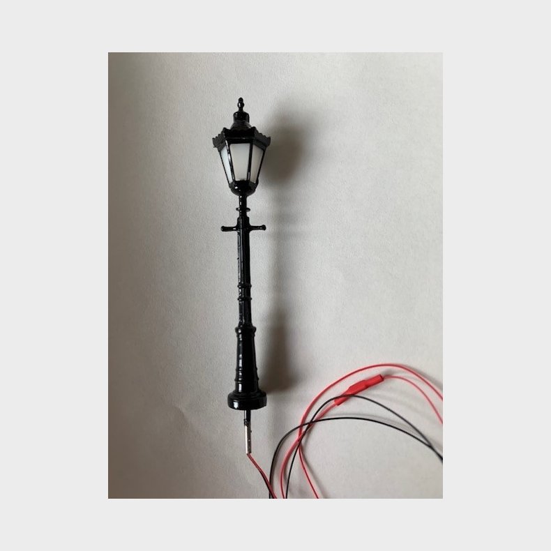 LED-Parklanterne varm hvid hjde 55 mm 