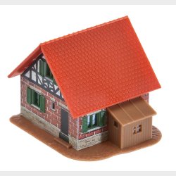 lille byhus ml: 48 x 41 x 38 mm