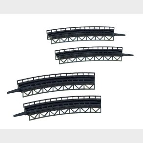 Auffahrten, gebogen,