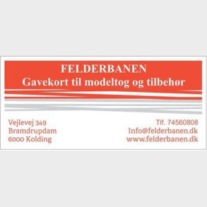 Gavekort kr. 300,00.