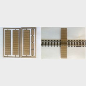 HT87510 Svelleovergang 2 leder skinner NYHED