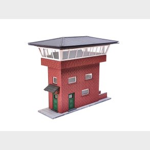 Moderne blokpost i r�de sten NYHED                    