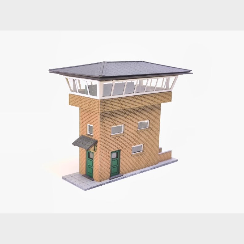 Moderne blokpost i gule sten NYHED                    