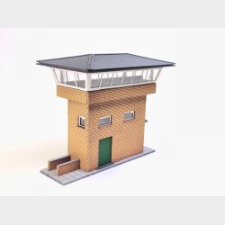 Moderne blokpost i gule sten NYHED                    