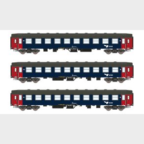 3er Set Liegewagen UIC-Y, Bc DSB, Ep.IV-V