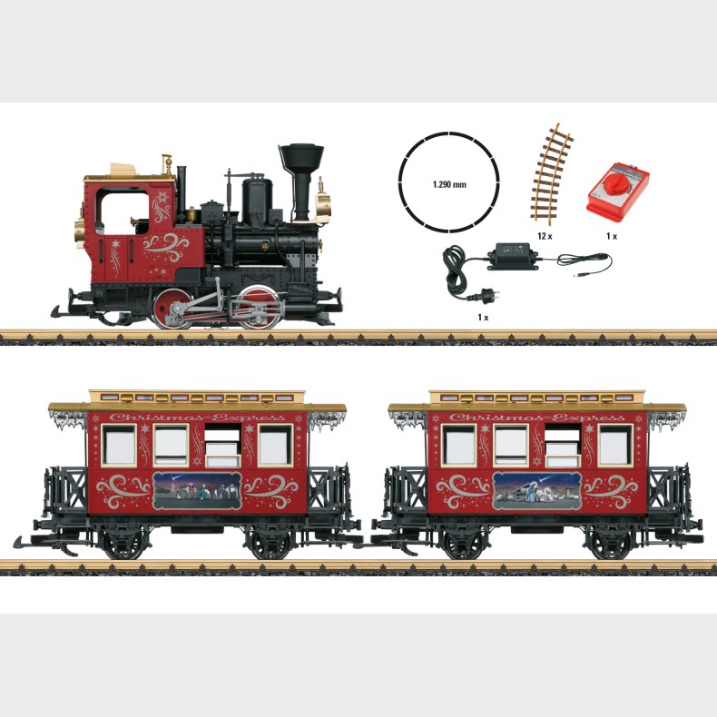 Startset Weihnachtszug