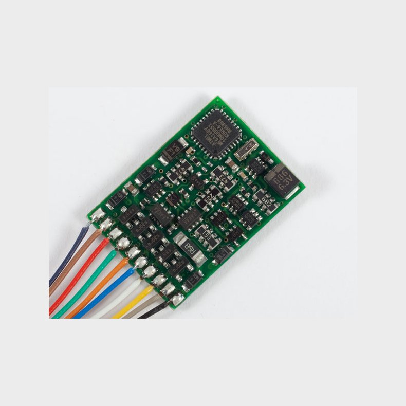 Digital dekoder Silver mini m/ledning NEM 651 6 ben, 1 stk. tilbage