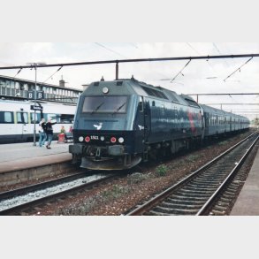 DSB ME 1511 Folieret bl�, AC sound lev. Uge 31