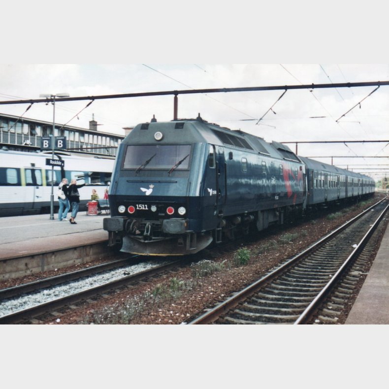 DSB ME 1511 Folieret bl�, DC sound NYHED