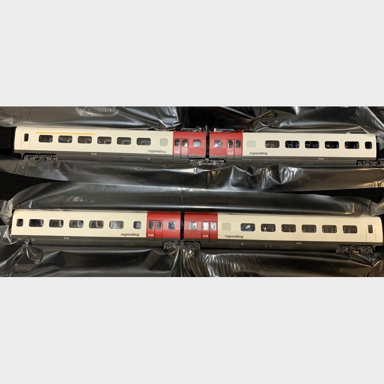 DSB ER hvid m/rd dr AC sound NYHED