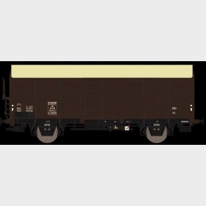 DSB G 40025 Brun med slvfarvet tag EUROP-mrket