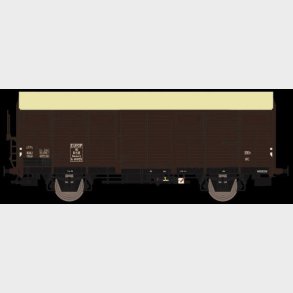 DSB G 40559 Brun med slvfarvet tag EUROP-mrket