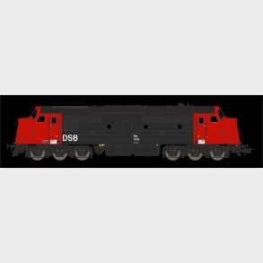 DSB MX 1016 R�d/sort, sk�rt, ITC-klap DC sound