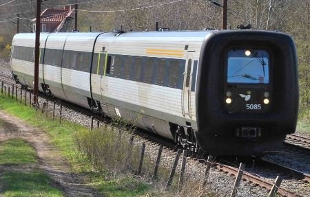 DSB MF, IC3. blå m/grøn dør vingehjulslogo DCC. Q2/25 - Lokomotiver MCK ...