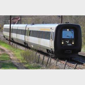 DSB MF, IC3. bl m/grn dr vingehjulslogo 5010 