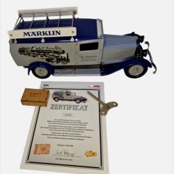Metalbil Varebil 1:16 "150 Jahre M�rklin"