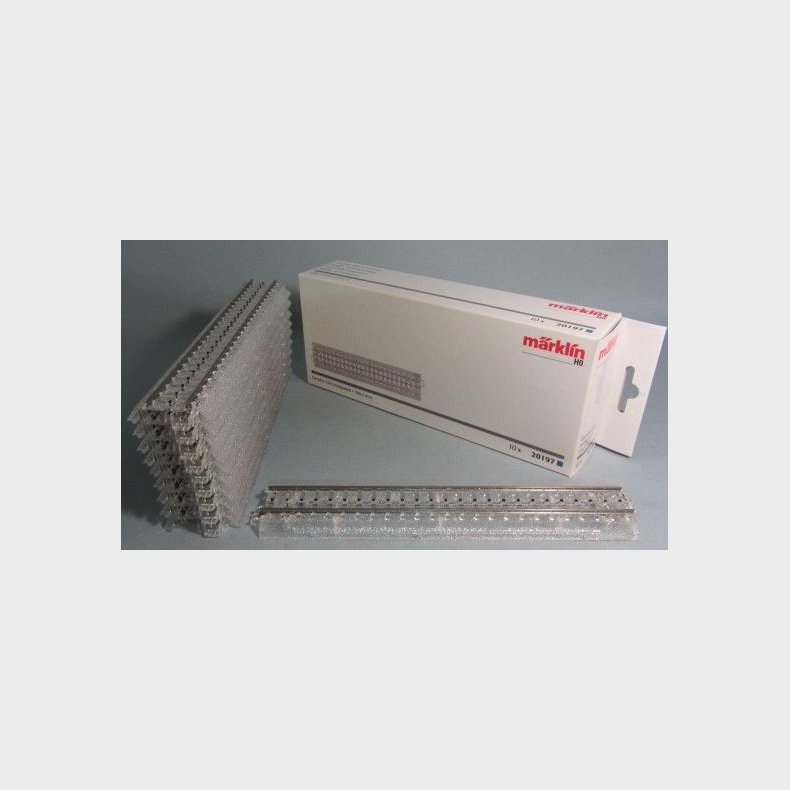 C-Gleis transparent gerade 18