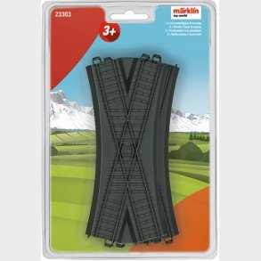 Kunststoffgleis Kreuzung (Inh