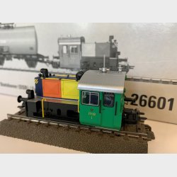 DSB traktor 1 Kf med digital kobling og 2 stk. DSB Tankvogne