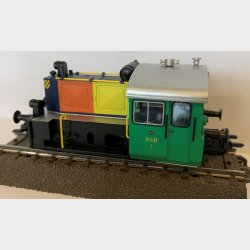 DSB traktor 1 Kf med digital kobling og 2 stk. DSB Tankvogne