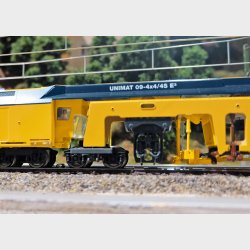 Unimat skinnestopmaskine