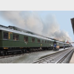 Wagen-Set z.BR19 DR/DDR