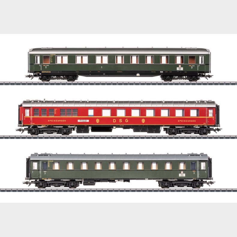 Schnellzug-Set 2 D74 DB
