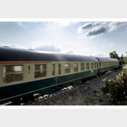 Hurtigtog personvogn ABym(b)411 DB