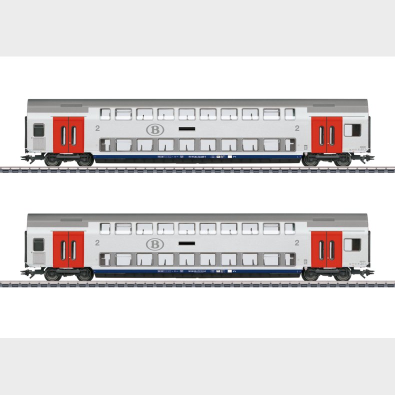Doppelstockwagen-Set SNCB