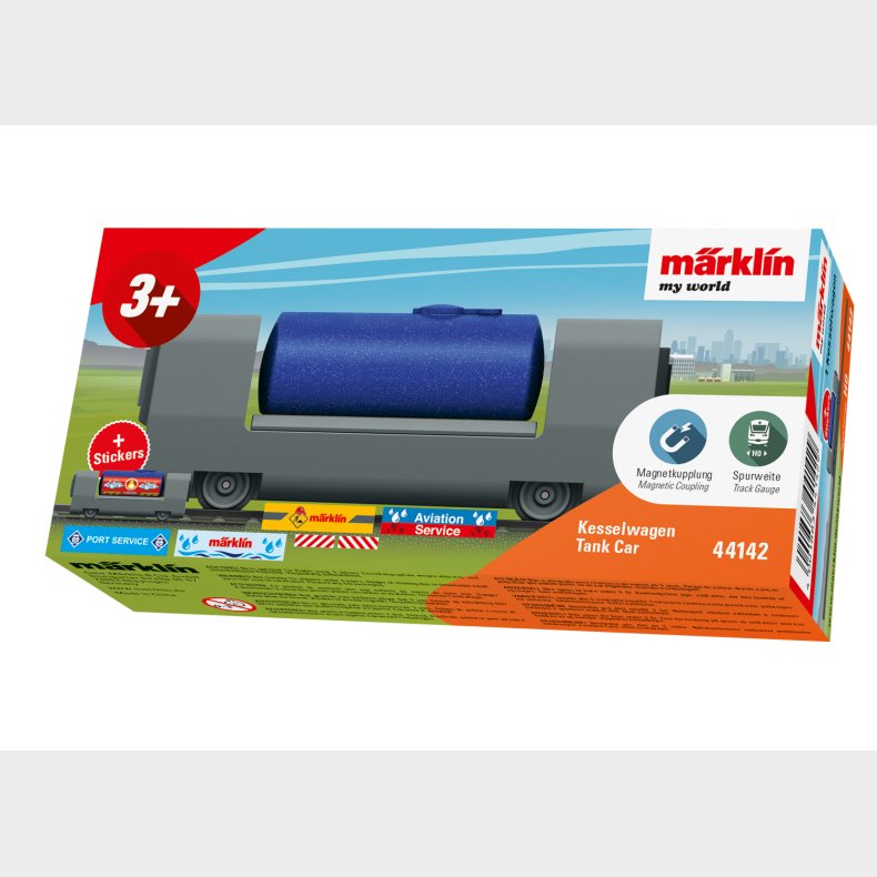 Kesselwagen mit Sticker