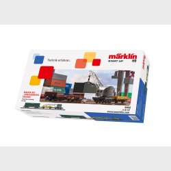 Vognst Container og kran m/vogn