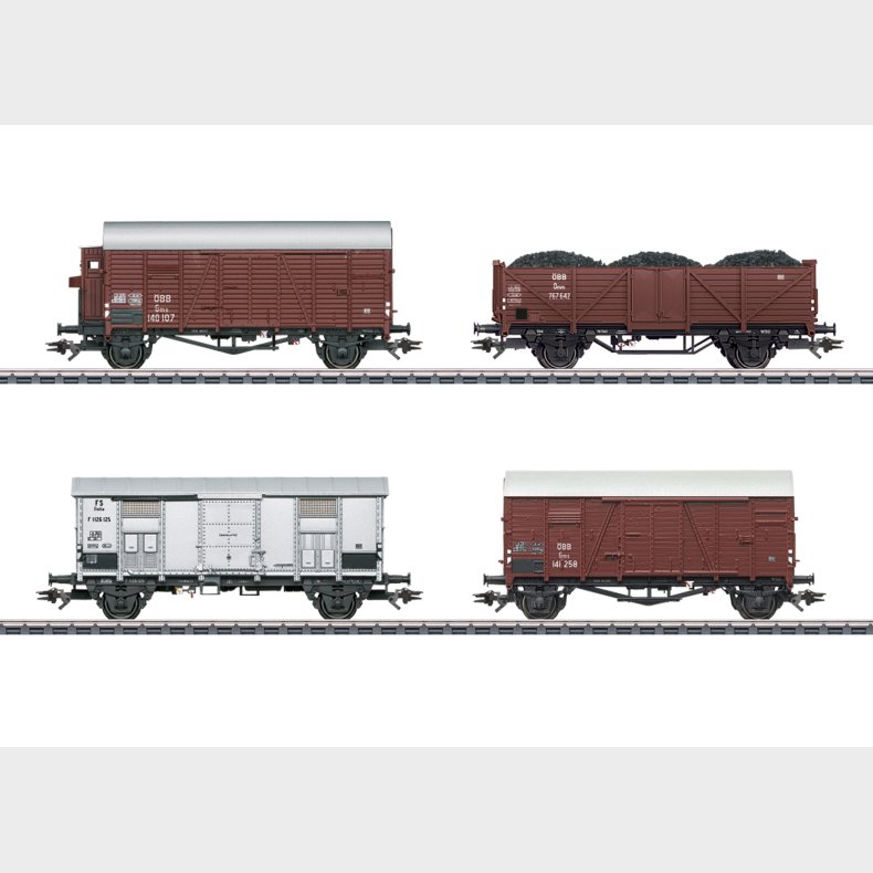 Wagen-Set zur BR 52 &Ouml;BB