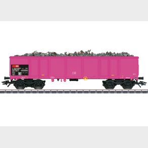 �ben h�jsidet godsvogn med ballast SBB 1 stk. tilbage